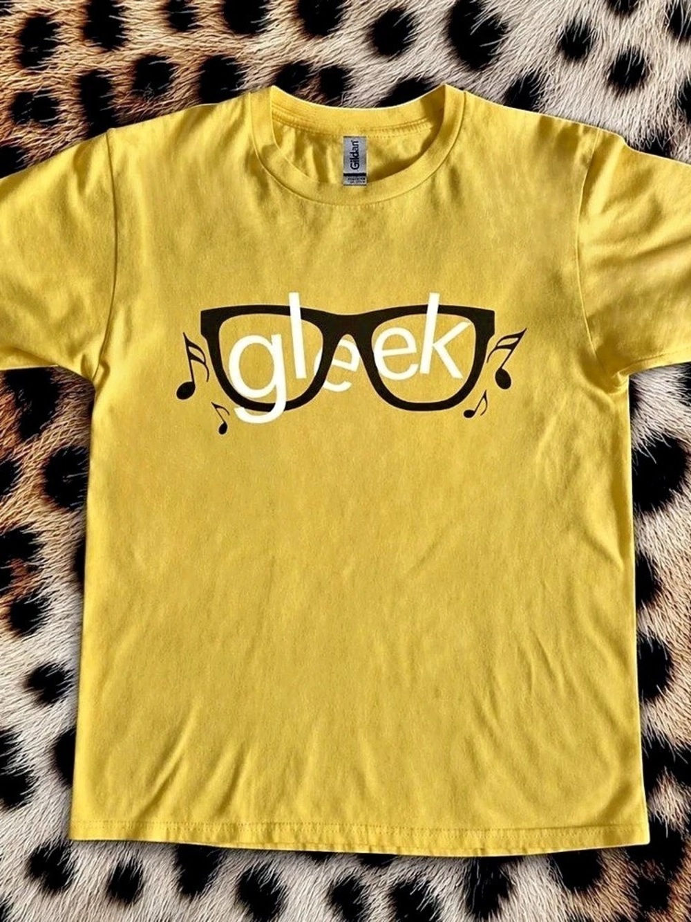 Gildan Yellow Graphic Short Sleeve Tee
